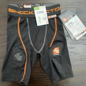 Shock doctor Xxs hockey jock shorts NWT no cup